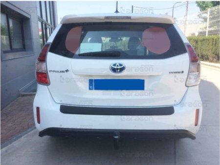 Carlig remorcare Toyota Prius Plus hybrid 03/2019 - prezent demontabil automat vertical marca Aragon [2]