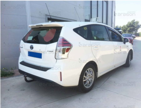 Carlig remorcare Toyota Prius Plus hybrid 03/2019 - prezent demontabil automat vertical marca Aragon [3]
