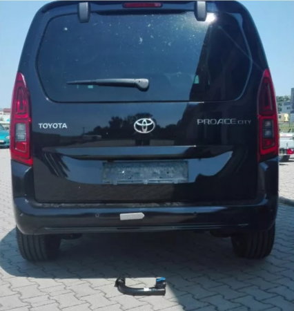 Carlig remorcare Toyota Proace City Verso 4403 mm 2019 - prezent demontabil automat vertical marca Autohak [7]