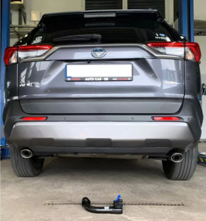 Toyota RAV 4 dupa 2019 carlig de remorcare demontabil automat vertical marca Autohak [8]