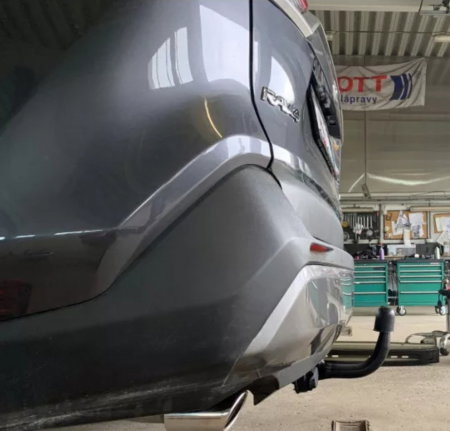 Toyota RAV 4 dupa 2019 carlig de remorcare demontabil automat vertical marca Autohak [7]