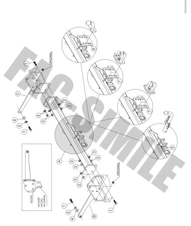 Cârlig remorcare flanșă Umbra Rimorchi Ford Transit / Tourneo Custom 2023+ [2]