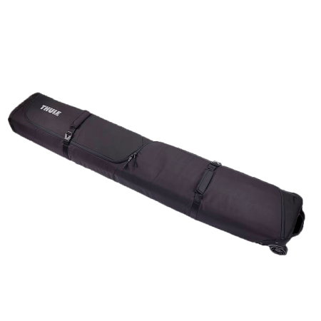 Genti si rucsacuri - Geanta schi Thule RoundTrip Double Ski Roller 192cm, Negru, 2024