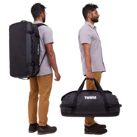 Geanta voiaj duffel, Thule, Chasm, 70L, Black [5]