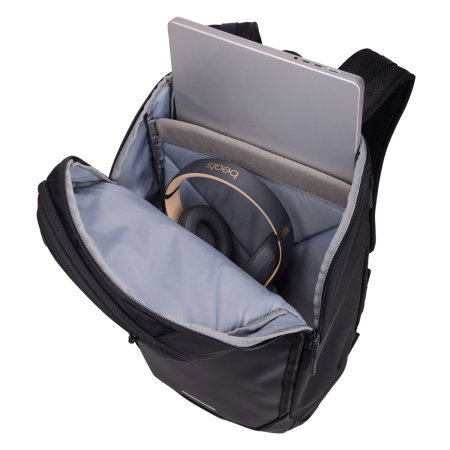Rucsac urban cu compartiment laptop, Thule, Chasm, 26L, Black [4]