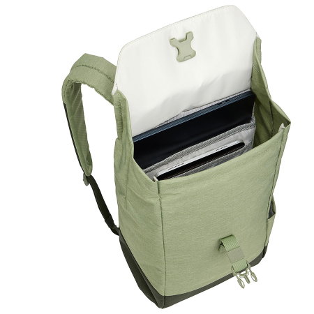 Rucsac urban cu compartiment laptop, Thule, Lithos, 16L, Quiet green [5]