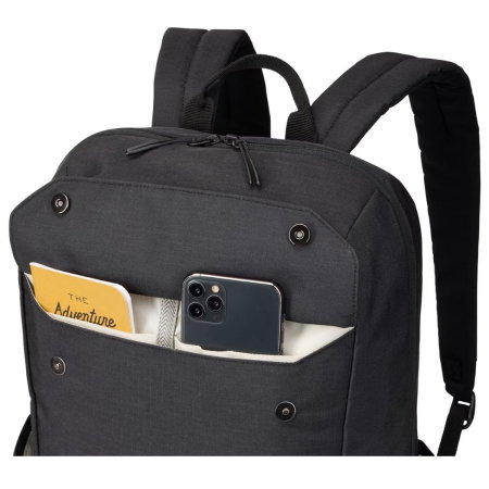 Rucsac urban cu compartiment laptop, Thule, Lithos, 20L, Black [4]