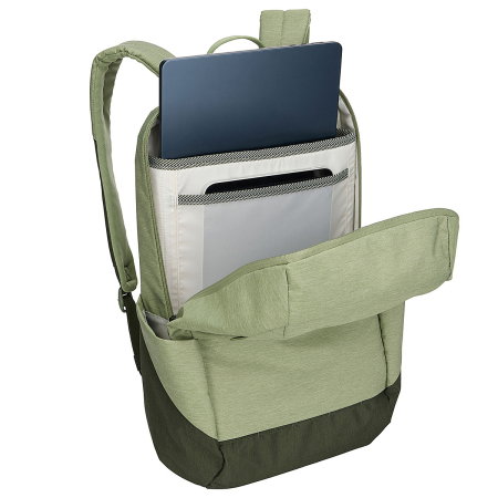 Rucsac urban cu compartiment laptop, Thule, Lithos, 20L, Quiet Green [4]