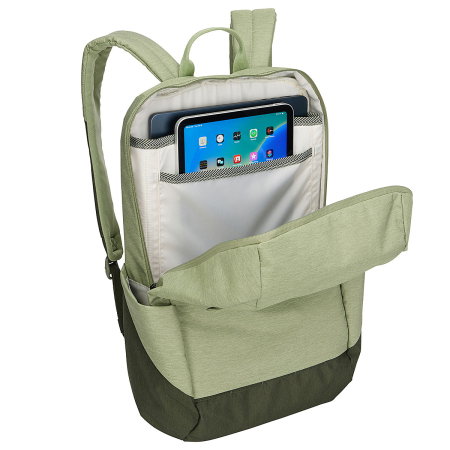 Rucsac urban cu compartiment laptop, Thule, Lithos, 20L, Quiet Green [5]