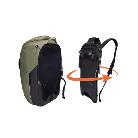 Rucsac urban hibrid pentru bicicleta, cu compartiment  laptop, Thule, Paramount, 26L, Green [1]