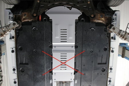 Scut Aluminiu Antifurt 3mm Suzuki Swace (2020+) - Protecție Catalizator [7]