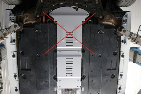 Prelungire Scut Aluminiu Antifurt 3mm Suzuki Swace (2020+) - Extensie Protecție Catalizator [6]