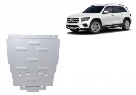 Scut Aluminiu 3mm Motor, Cutie și Radiator Mercedes GLB (2020+) [1]