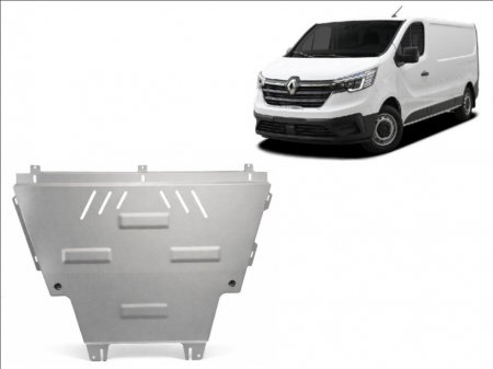 Scut Aluminiu Motor Cutie Radiator 3mm Renault Trafic (2022+) [1]