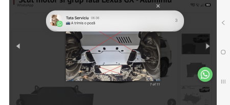 Scut Aluminiu 4mm Motor și Grup Lexus GX (2024+) [5]