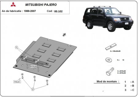 Scut-metalic-cutie-viteze-Mitsubishi-Pajero-3-1999-2007-protectie-Karmaster