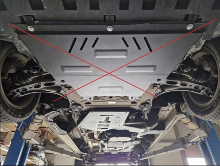 Scut Metalic Anti-Furt Catalizator Nissan NV300 (2022+) [9]