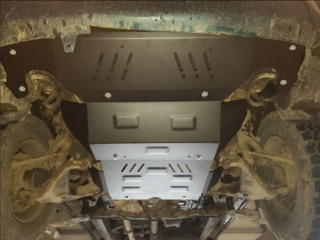 Scut Metalic Protecție Cutie Viteze și Filtru Particule Toyota Hilux Revo 2016-2026 - Oțel 2.5mm Karmaster [4]