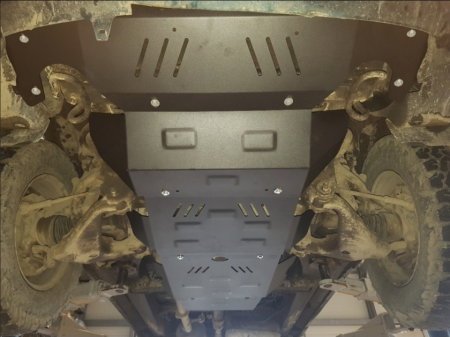 Scut Metalic Protecție Cutie Viteze și Filtru Particule Toyota Hilux Revo 2016-2026 - Oțel 2.5mm Karmaster [5]