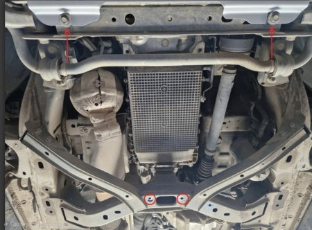 Scut metalic cutie de viteze automata Ford Ranger 2023 - prezent [3]