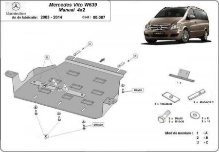 Scut-Cutie-Viteze-Manuala-Otel-2mm-Mercedes-Viano-W639-2_2D-4x2-Karmaster [0]
