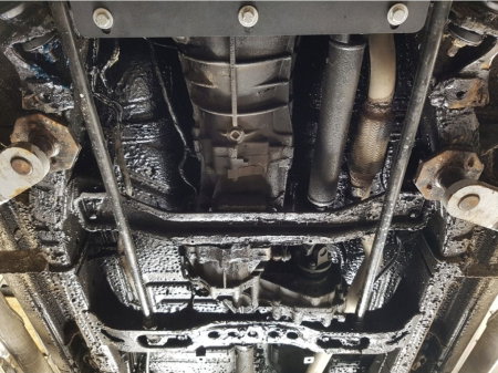 Scut metalic cutie de viteze si reductor Nissan Terrano II 1992-2007 Karmaster, otel 3mm, cod 00.120 [4]