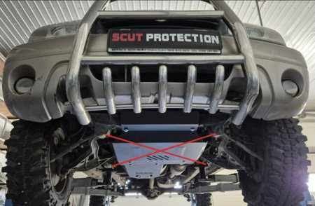 Scut Metalic Cutie de Viteze Oțel 3mm Suzuki Grand Vitara (1999 - 2005) – Protecție Transmisie Cod 00.230 [5]