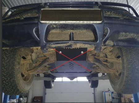 Scut Metalic Cutie de Viteze Suzuki Vitara (1988 - 1999) Protecție Oțel 3mm [6]