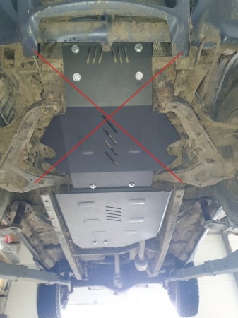 Scut Metalic Cutie de Viteze Suzuki Vitara (1988 - 1999) Protecție Oțel 3mm [4]