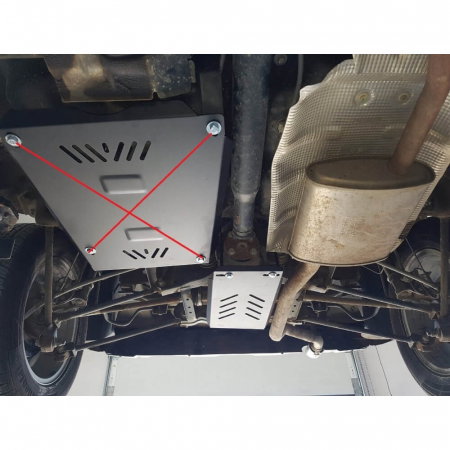 Scut metalic diferential Dacia Duster dupa 2010 [2]