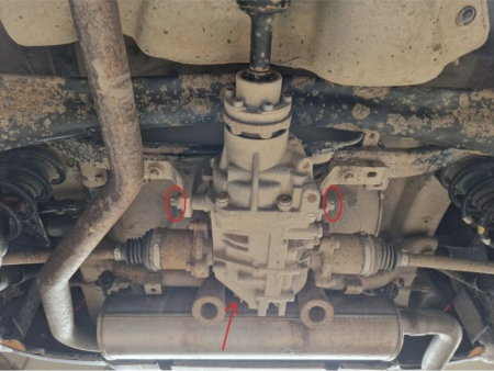 Scut metalic diferential Fiat Panda 4x4 2011 - prezent [2]