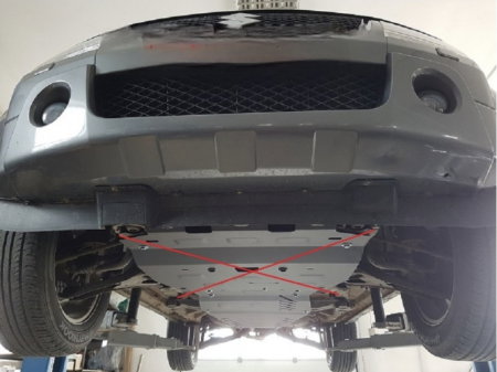 Scut Metalic Cutie de Viteze și Reductor Oțel 3mm Suzuki Grand Vitara (2005 - 2019) – Protecție Transmisie Cod 00.159 [1]