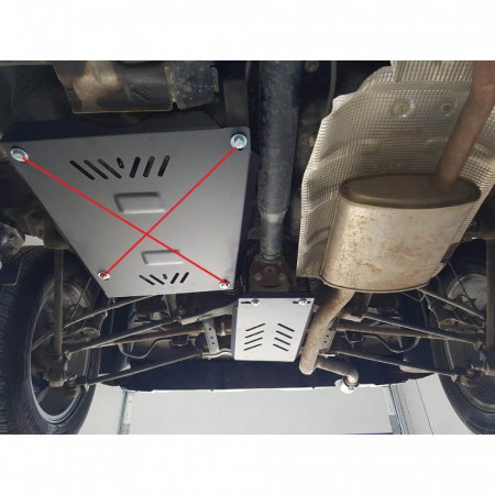 Scut metalic diferential spate Dacia Duster 4x4 dupa 2014 [2]