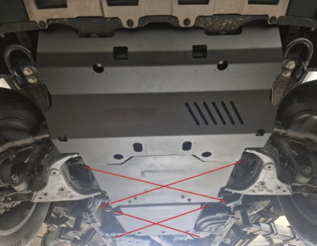 Scut metalic radiator oțel 3mm Lexus GX 2024+ [6]