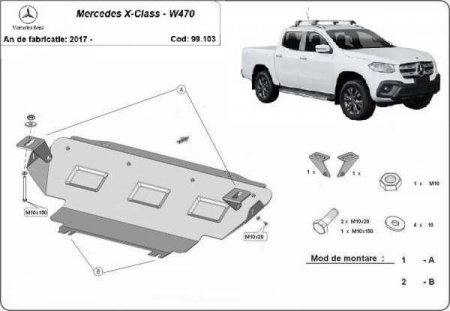 Scut-radiator-metalic-Mercedes-X-Class-W470-2017-2020-toate-motorizarile-Karmaster [0]