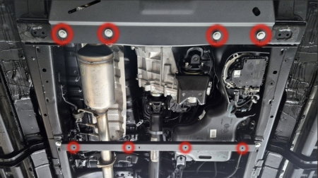 Scut Metalic Reductor și Catalizator Toyota Hilux 2026+ [8]