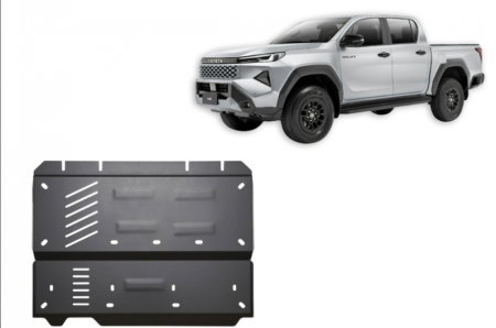 Scut Metalic Reductor și Catalizator Toyota Hilux 2026+ [1]
