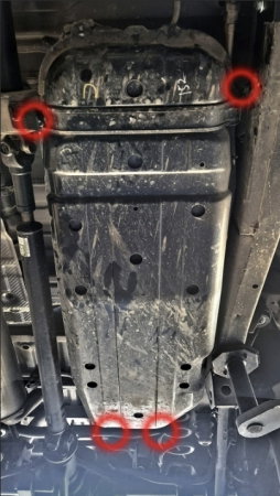 Scut metalic rezervor SsangYong Musso Grand [8]