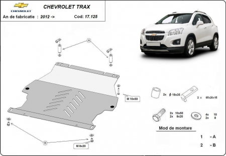 Scut motor metalic Chevrolet Trax