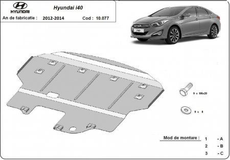 Scut motor metalic Hyundai I40 2012 - 2015 [0]