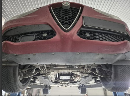 Scut aluminiu motor Alfa Romeo Stelvio 2016 - prezent model 2 [4]