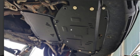 Scut metalic motor radiator și bară față oțel Audi A4 B6 1.9 TDI [6]