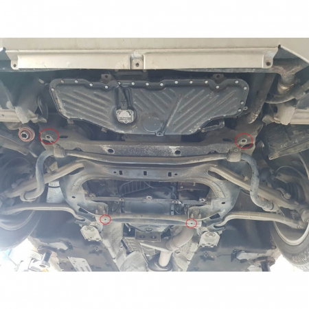 Scut motor metalic Audi A8 2002 - 2010 [3]