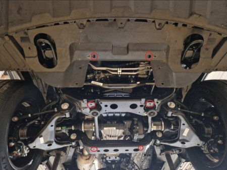 Scut metalic de protecție motor și radiator Cirelli 8 [3]