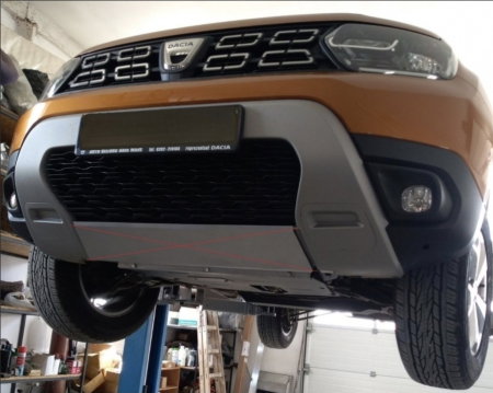 Scut motor metalic Dacia Duster dupa 2018 [10]