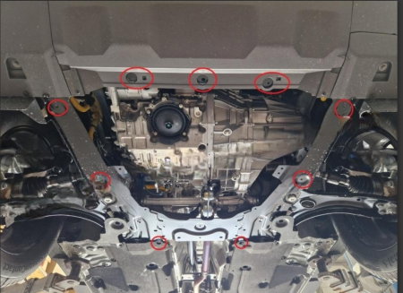Scut motor metalic Dacia Duster 2024 - prezent [2]