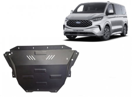 Scut motor metalic oțel 2mm Ford Tourneo Custom PHEV 2023-2026 [1]