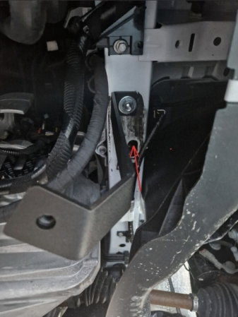 Scut motor metalic oțel 2mm Ford Tourneo Custom PHEV 2023-2026 [5]