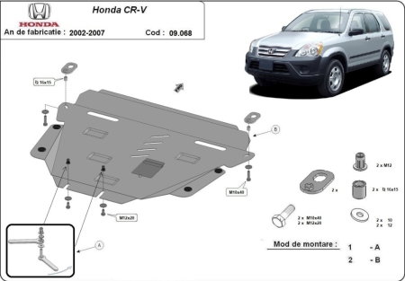 Scut motor Honda - Scut motor metalic Honda CR-V 2002 - 2007