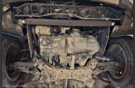 Scut motor metalic Hyundai Santa Fe 2012 - 2018 [6]